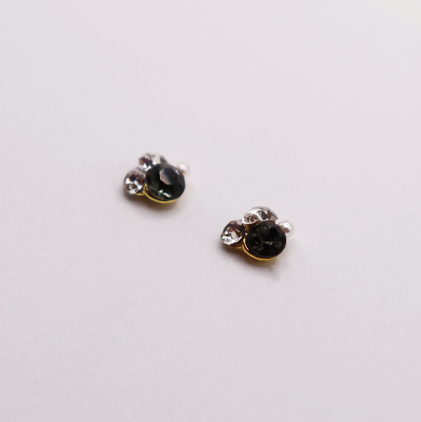3D Crystal/Pearl 2pcs