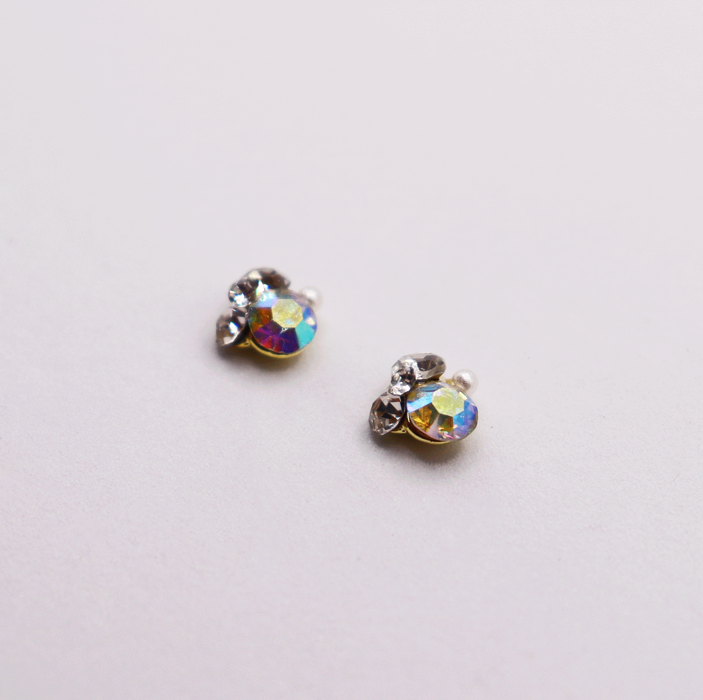 3D Crystal/Pearl 2pcs