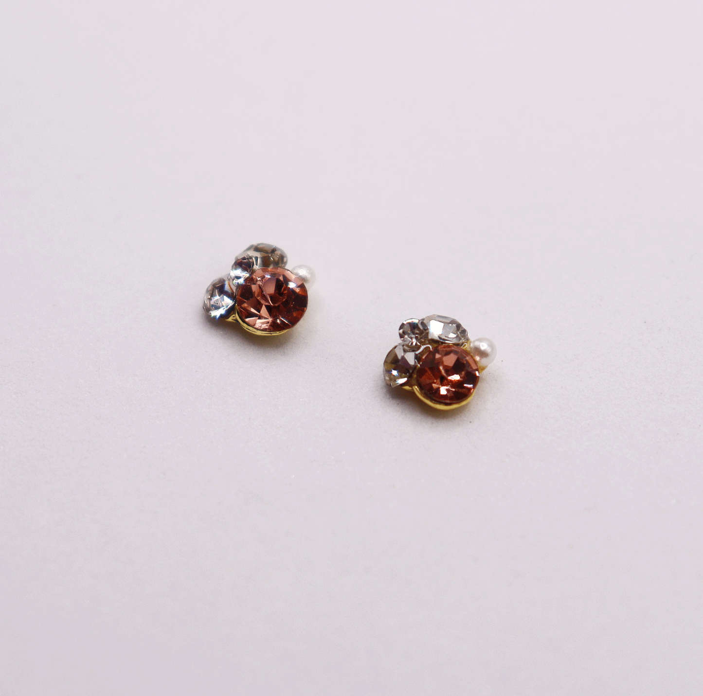 3D Crystal/Pearl 2pcs
