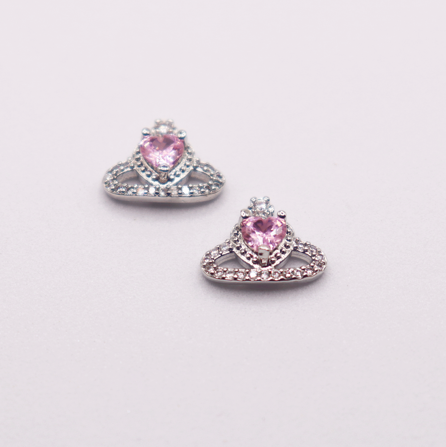 Pink Heart 5pcs