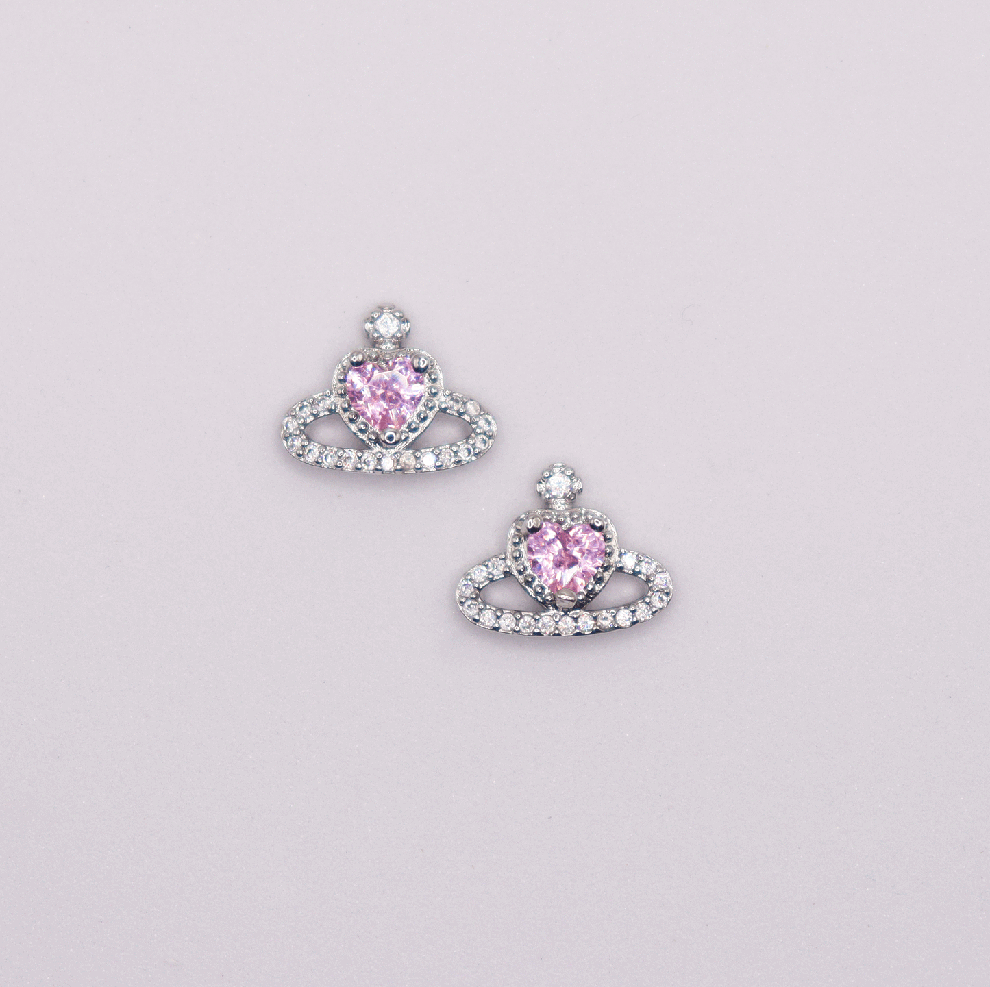 Pink Heart 5pcs